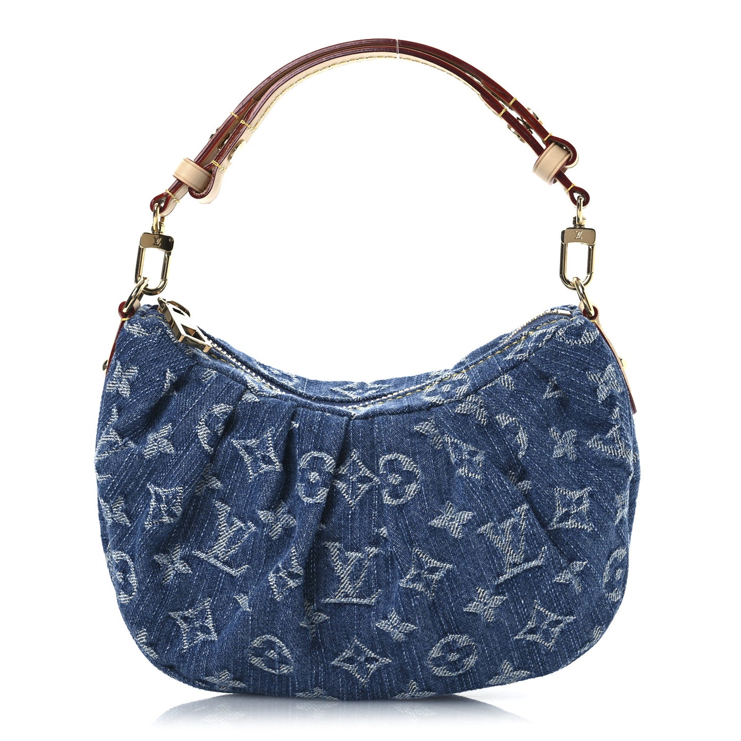 Monogram Denim Pochette Valley Blue