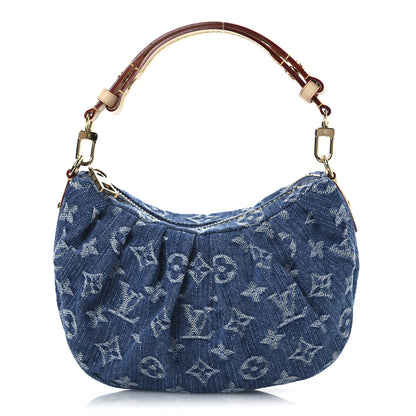 Louis Vuitton Monogram Denim Pochette Valley Blue 1 of 9