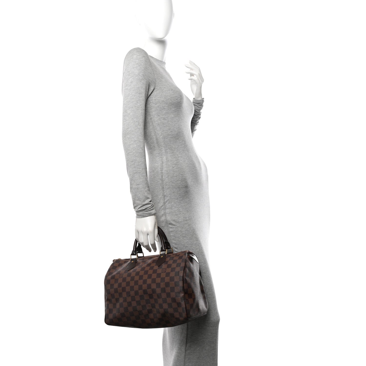 Louis Vuitton Damier Ebene Speedy 30 2 of 19