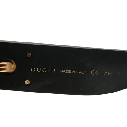 Gucci Square Frame GG0102S Sunglasses Glitter Gold Multi 7 of 8