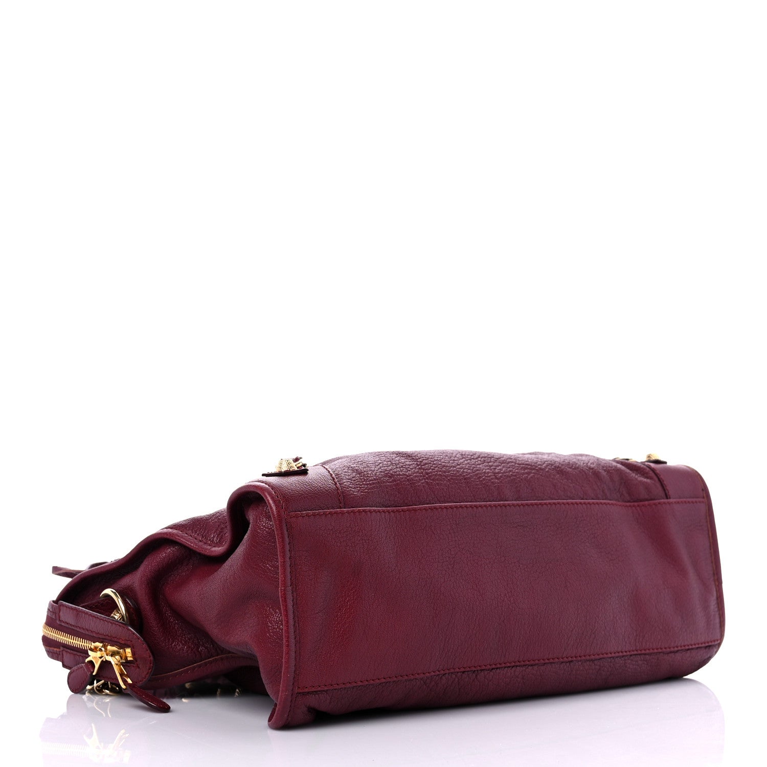 Balenciaga Chevre Hamilton Giant 12 Gold Hardware City Bordeaux 4 of 13