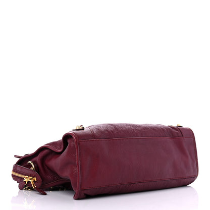 Balenciaga Chevre Hamilton Giant 12 Gold Hardware City Bordeaux 4 of 13