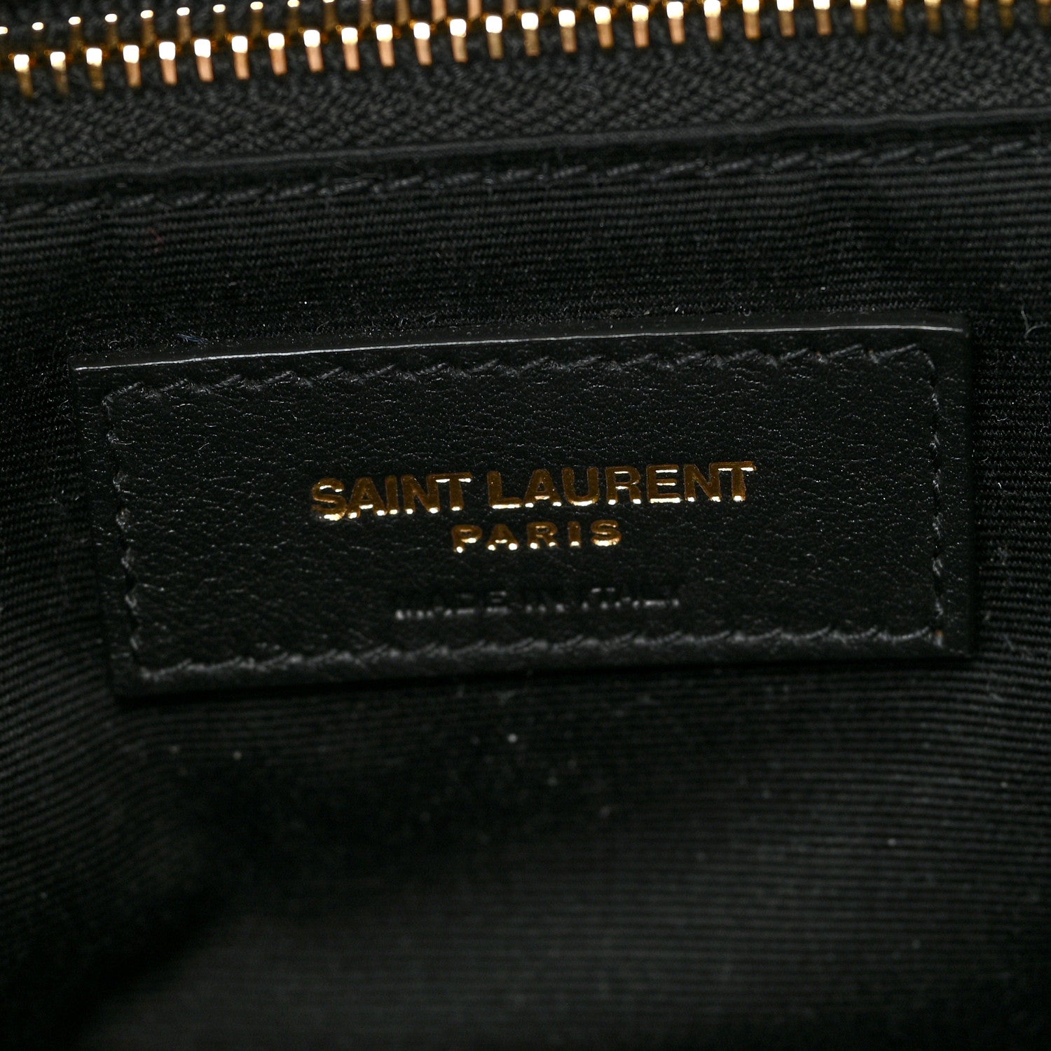 Saint Laurent Denim Quilted Toy Loulou Puffer Monogram Chain Satchel Blue Black 6 of 10