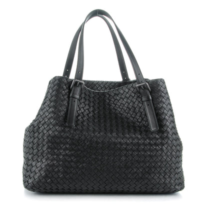 Bottega Veneta Nappa Intrecciato Large Seamless Tote Nero Black 1 of 10