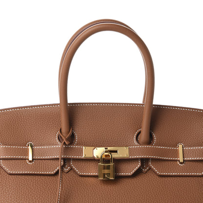 Hermes Togo Birkin 35 Gold 10 of 10