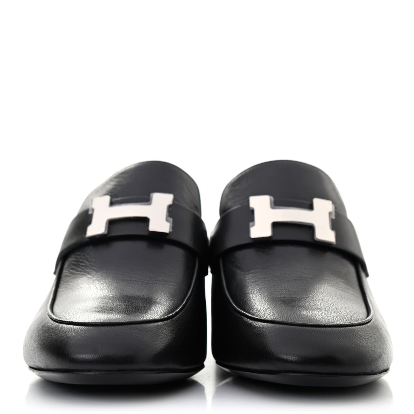 Goatskin Paradis Mules 37 Black