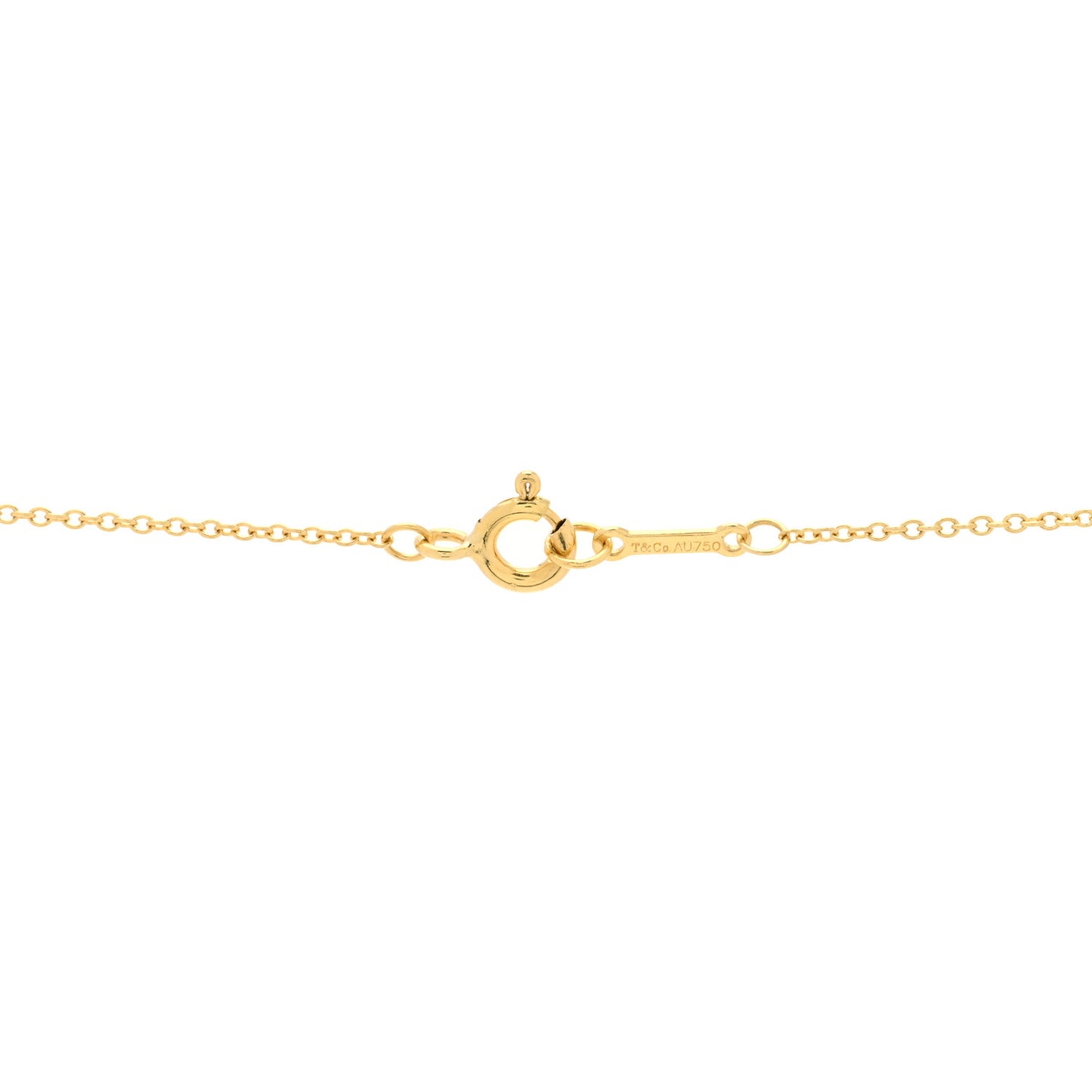 18K Yellow Gold Paloma Picasso Venezia Goldoni Quadruplo Pendant Necklace