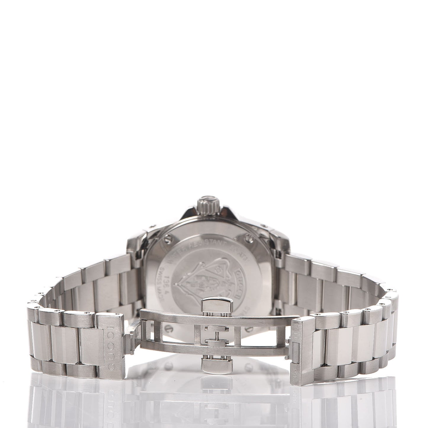 Stainless Steel 32mm Dive Quartz Watch White