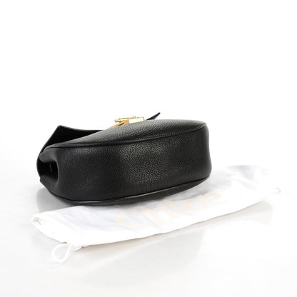Chloe Grained Lambskin Drew Shoulder Bag Black 4 of 7