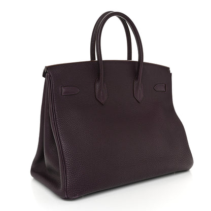 Hermes Togo Birkin 35 Raisin 3 of 21