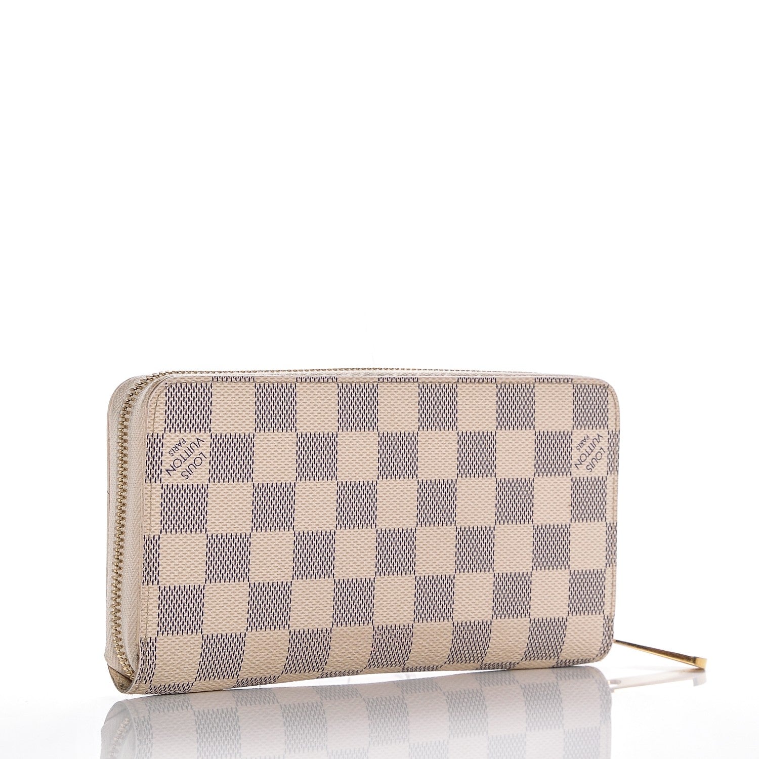 Louis Vuitton Damier Azur Zippy Wallet 3 of 8