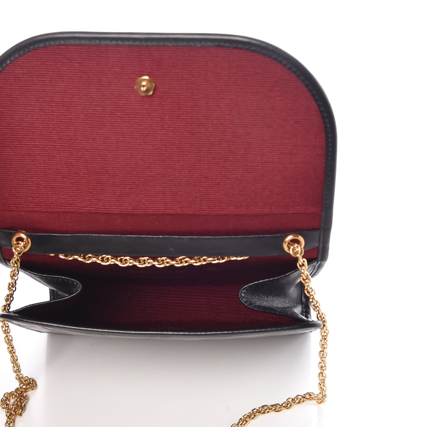 Lambskin Quilted Mini Crossbody Black