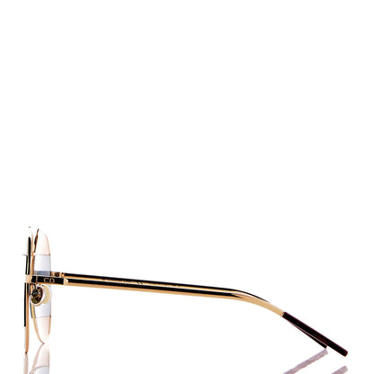 Christian Dior Split 1 Aviator Sunglasses Rose Gold 3 of 8