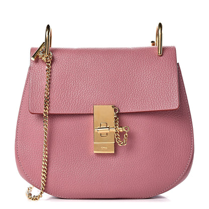 Chloe Grained Lambskin Drew Shoulder Bag Velvet Mauve 1 of 15