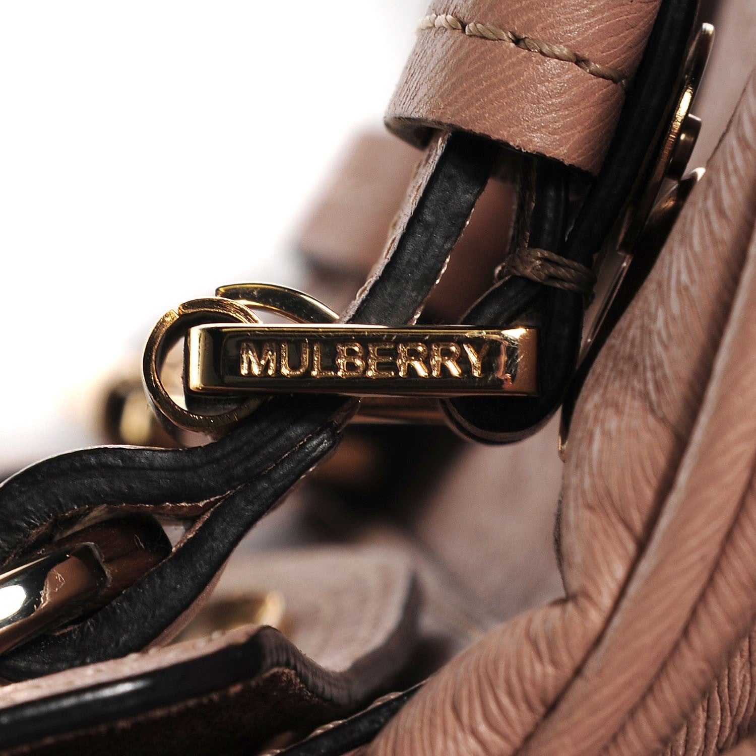 Mulberry Soft Calf Fur Print Mini Alexa Pinky Mink 8 of 10