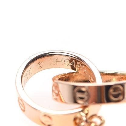 Cartier 18K Pink Gold Interlocking LOVE Bracelet 6 of 6