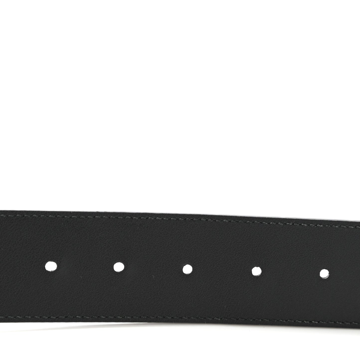 Textured Calfskin Double G 40mm Belt 85 34 Black
