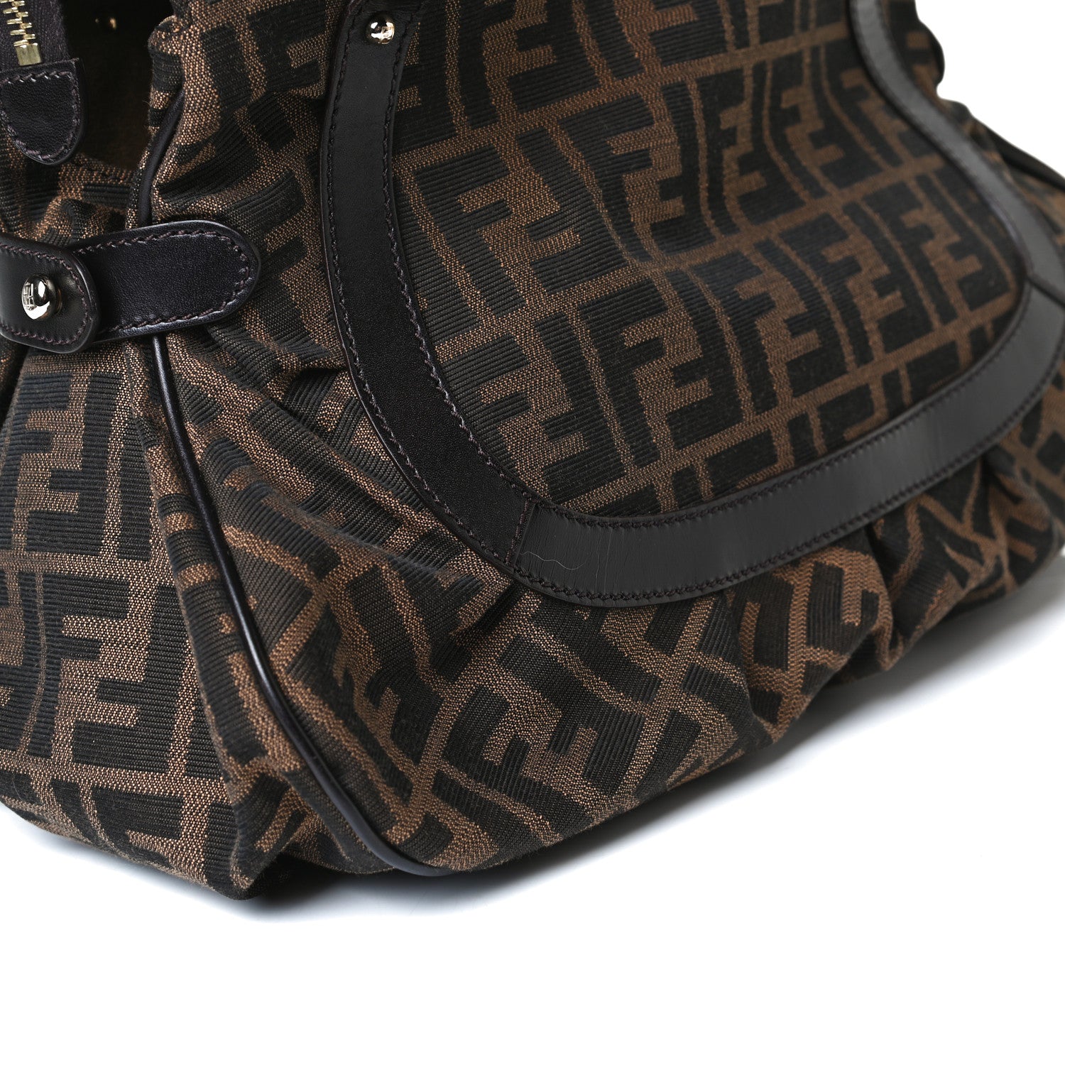 Fendi Zucca Medium Chef Shopper Tote Tobacco 14 of 22