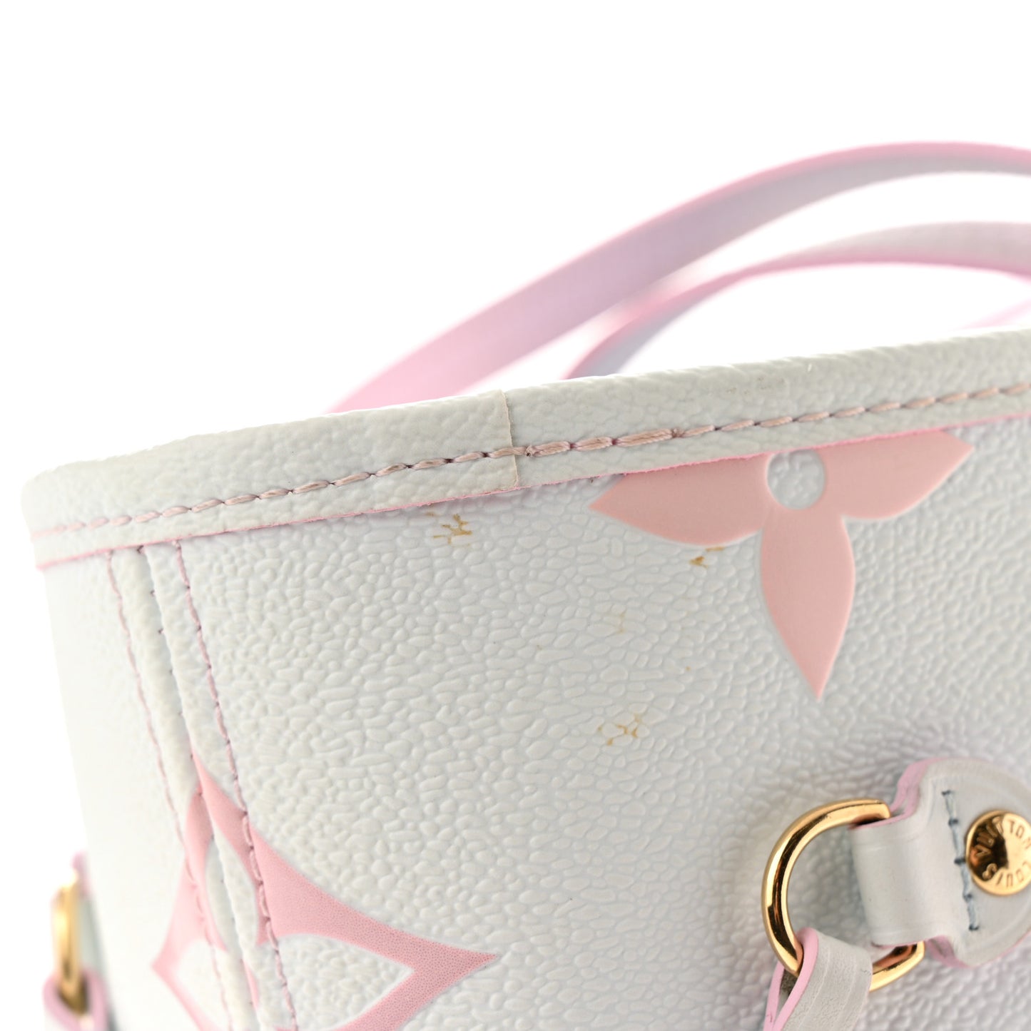 Monogram Giant Spring In The City Neverfull MM Sunrise Pastel