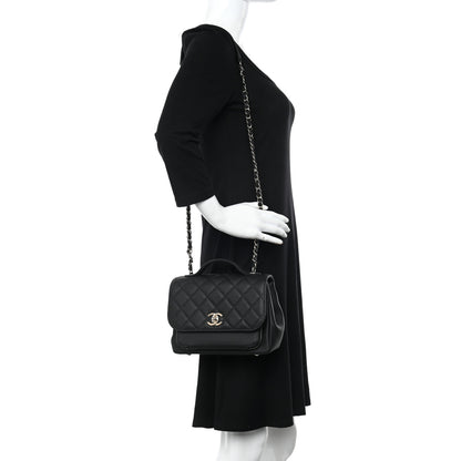 Chanel Caviar Quilted Medium Business Affinity Flap Black 2 of 13
