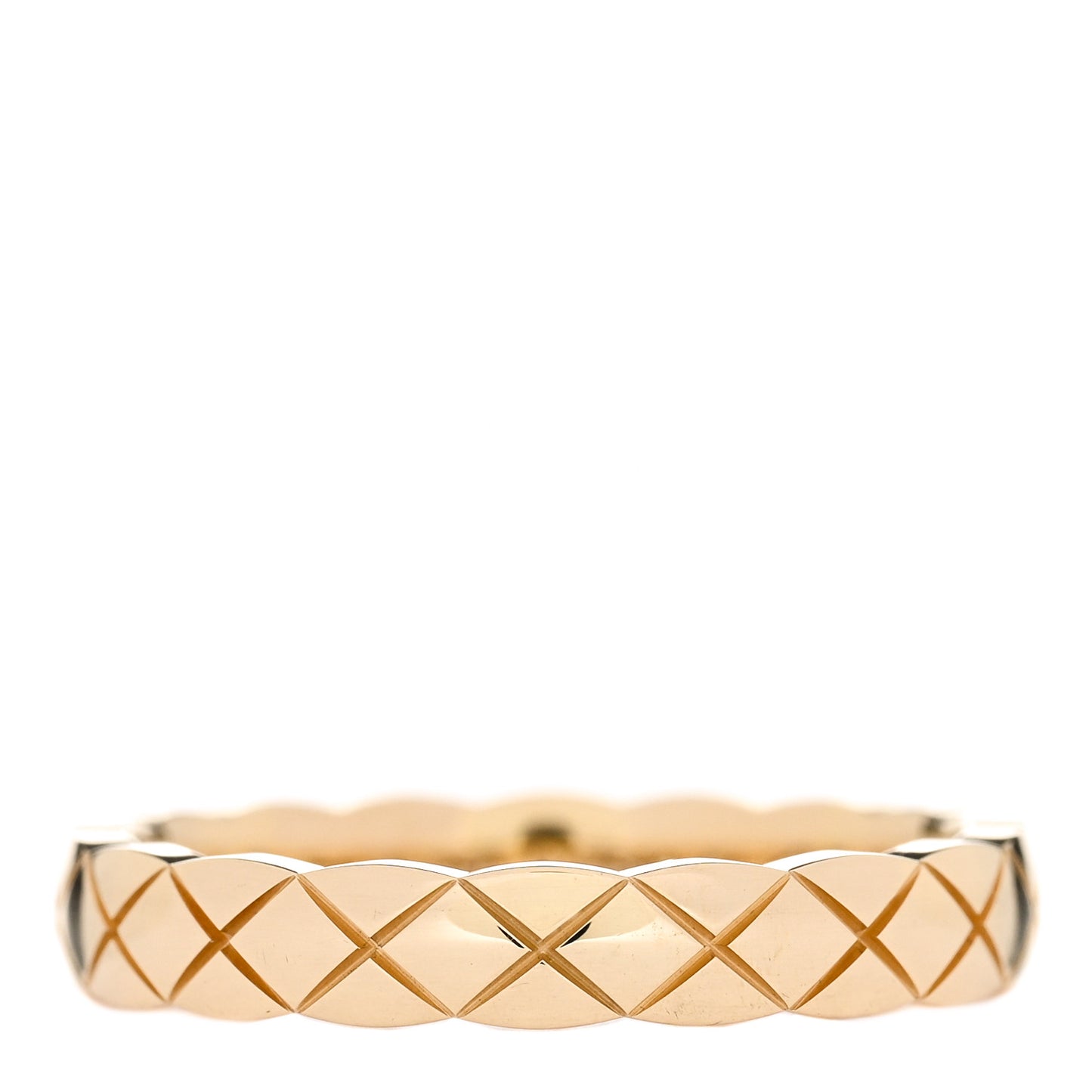 18K Yellow Gold Mini Coco Crush Ring 51 5.75