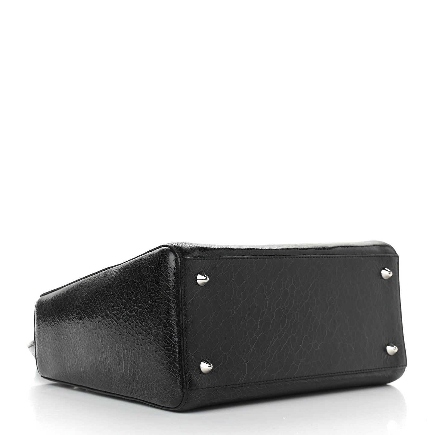 Ceramic Effect Deerskin Jeweled Swan Lady Dior Black