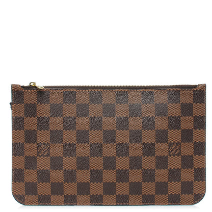 Louis Vuitton Damier Ebene Neverfull MM GM Pochette 1 of 7