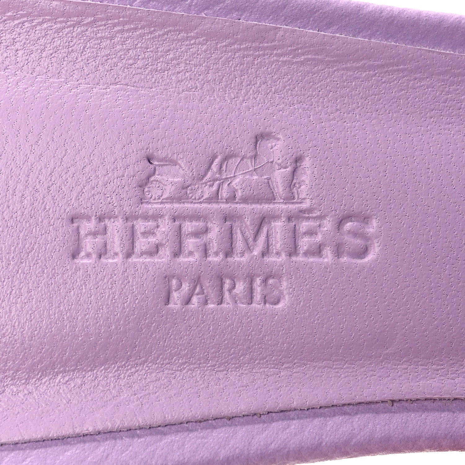 Hermes Epsom Oasis Sandals 36.5 Violet Amethyste 8 of 9