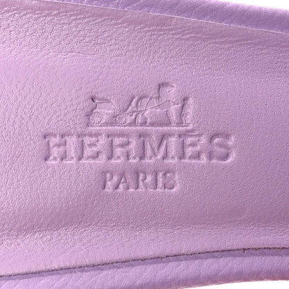 Hermes Epsom Oasis Sandals 36.5 Violet Amethyste 8 of 9