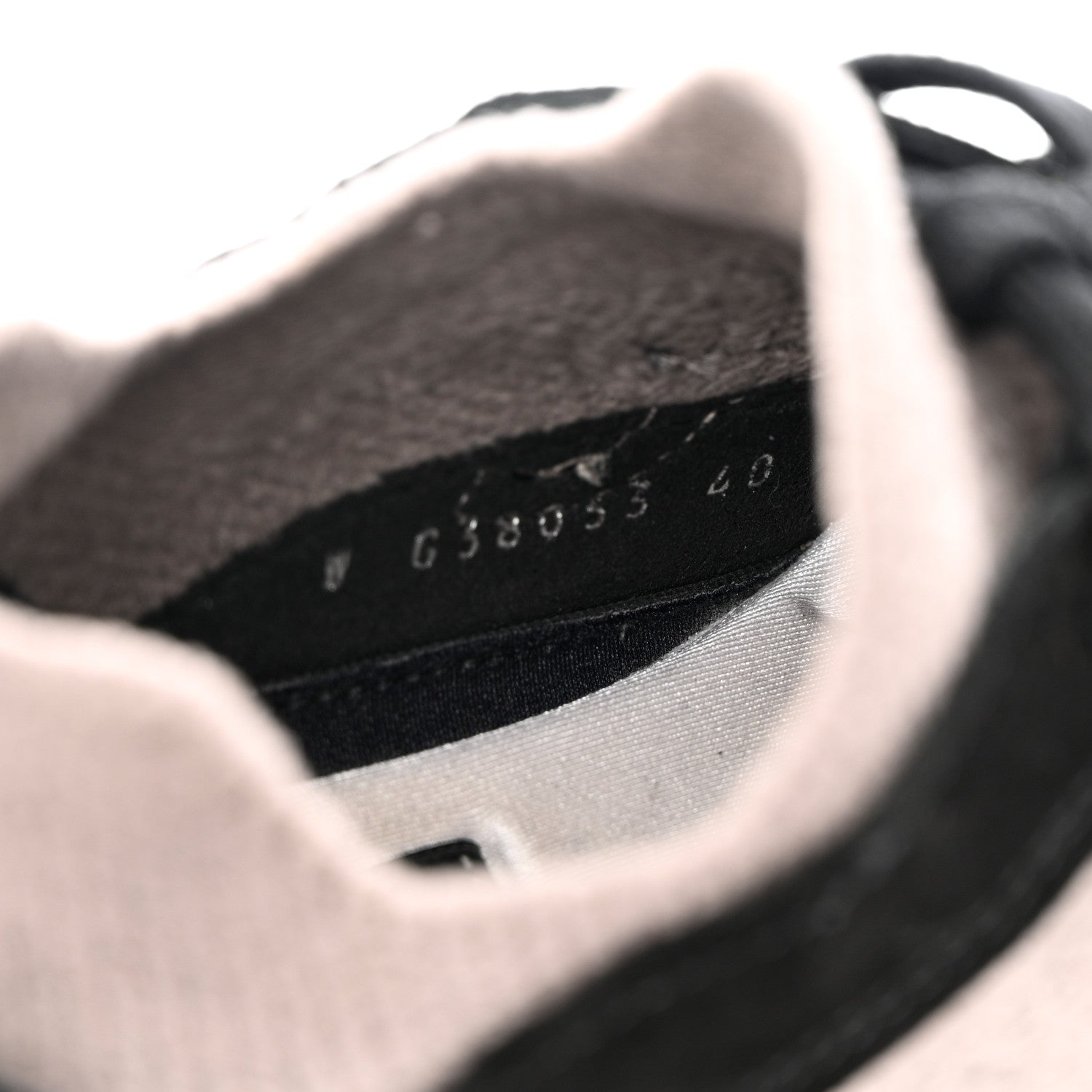 Chanel Fabric Suede Calfskin CC Sneakers 40 Grey Black 6 of 12