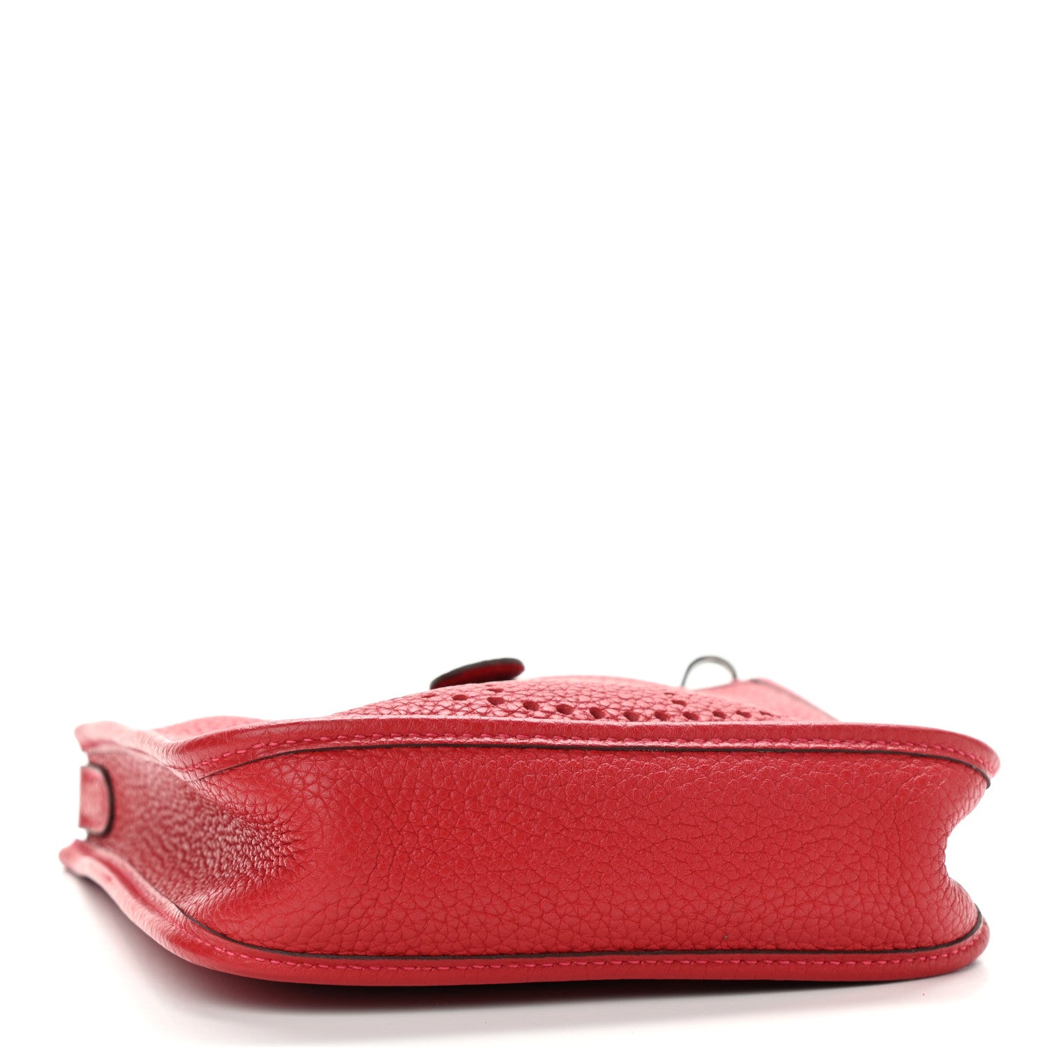 Hermes Taurillon Clemence Evelyne TPM Rouge Casaque 4 of 11
