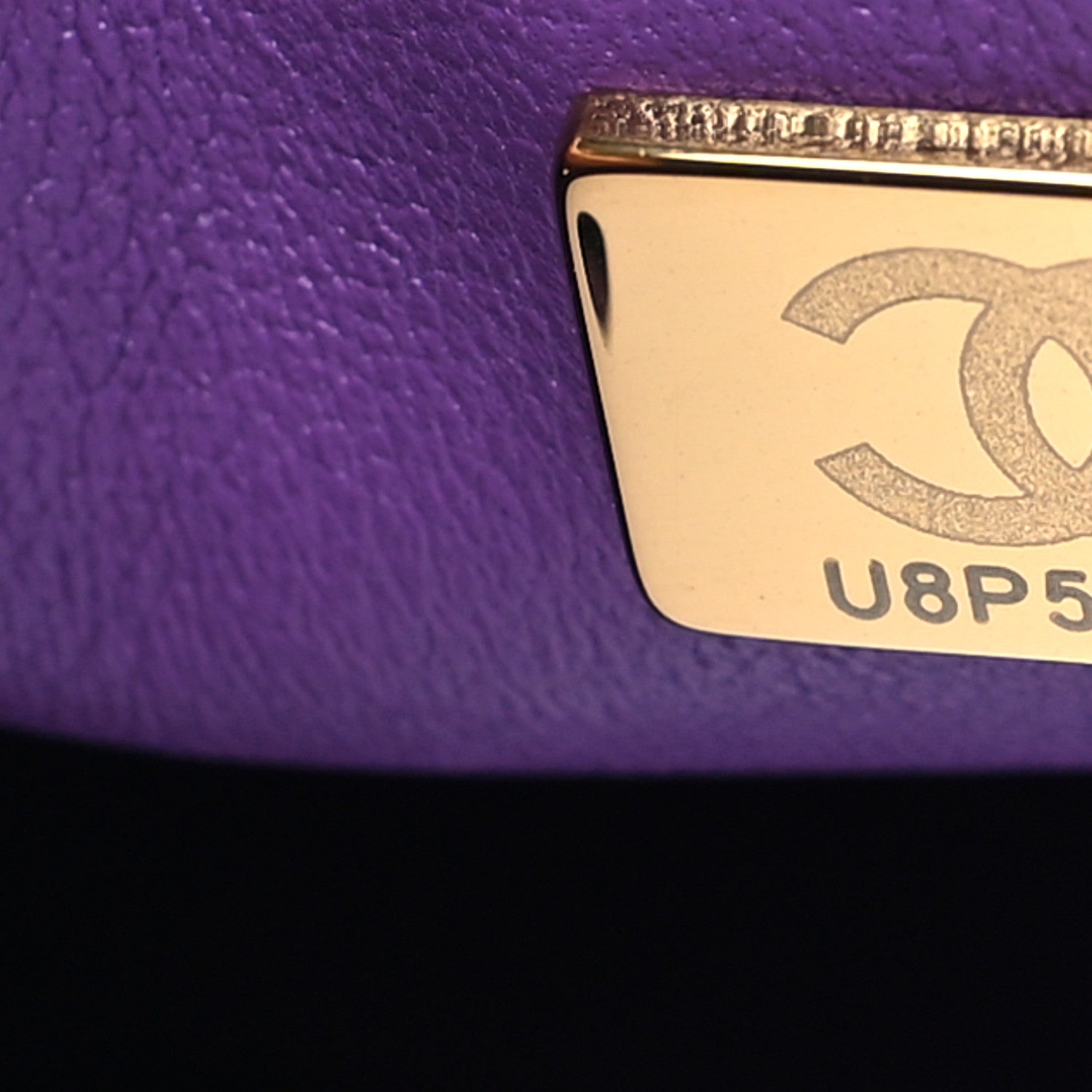 Chanel Velvet Quilted Small Boy Messenger Bag Purple 7 of 11