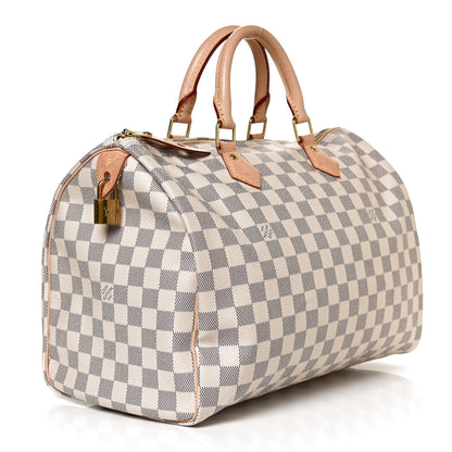 Louis Vuitton Damier Azur Speedy 35 3 of 14