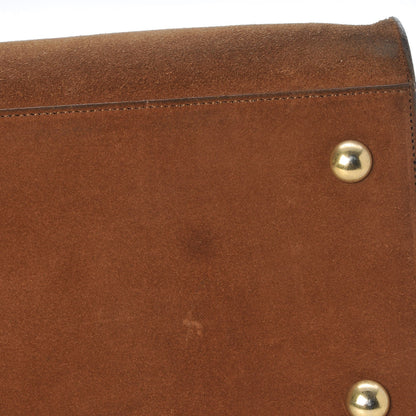 Saint Laurent Suede Medium Classic Y Cabas Light Ocre 9 of 14