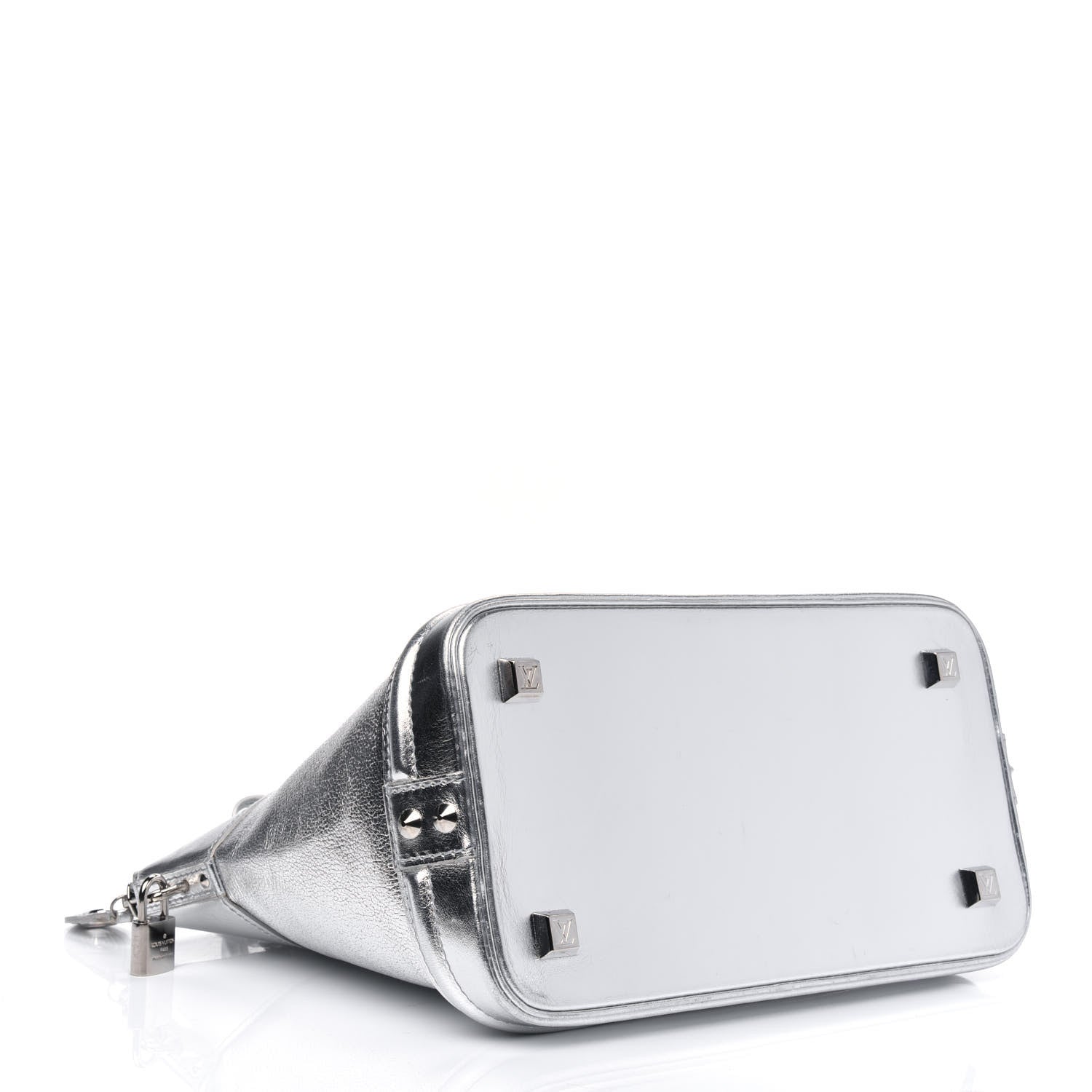 Louis Vuitton Suhali Lockit PM Silver 2 of 6
