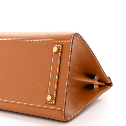 Hermes Madame Calfskin Birkin Sellier 30 Gold 10 of 11