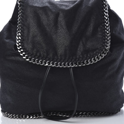 Stella McCartney Shaggy Deer Falabella Backpack Black 6 of 11
