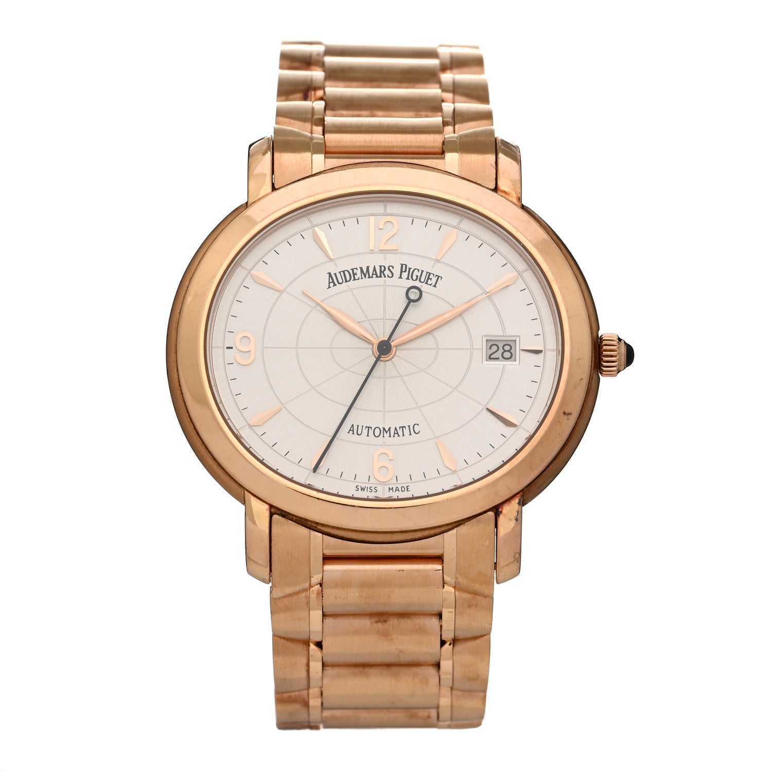Audemars Piguet 18K Rose Gold 38.5mm Millenary Automatic Watch 15051OR.OO.1136OR.01 1 of 4