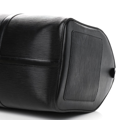 Louis Vuitton Epi Keepall 50 Black 8 of 9