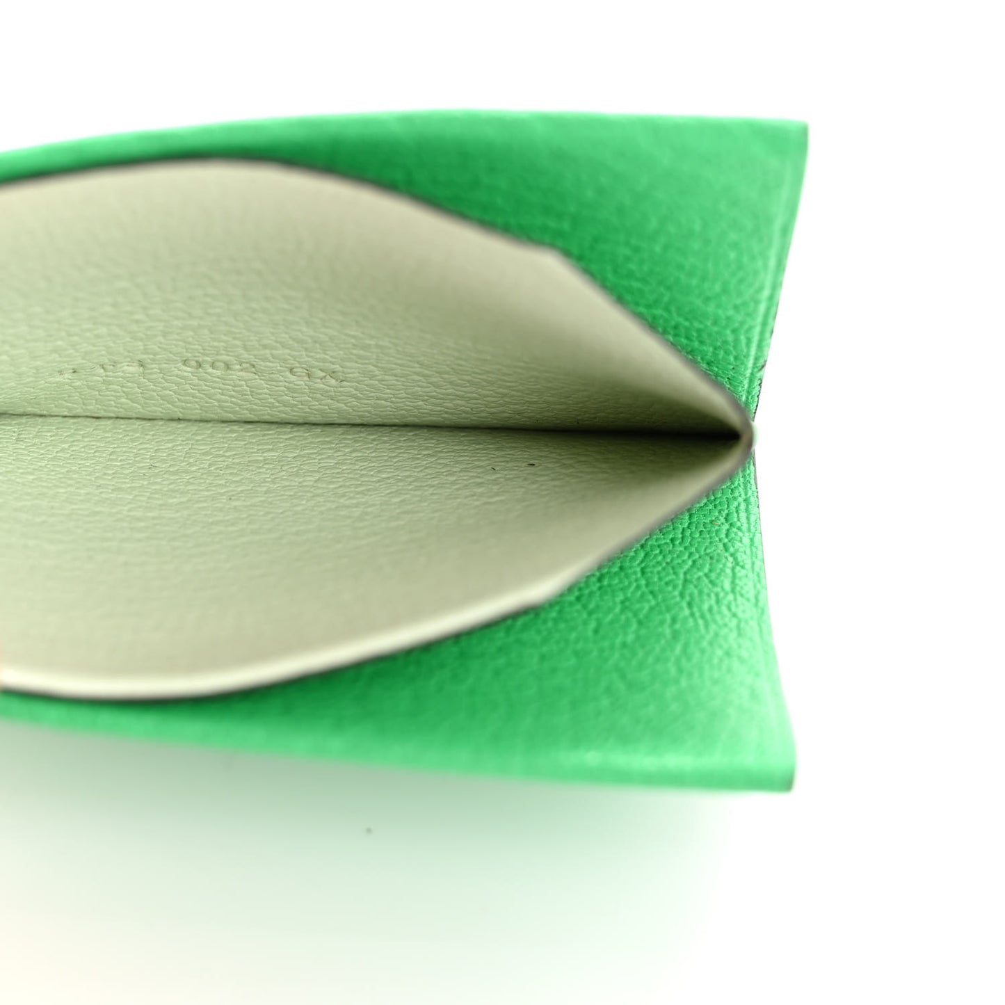 Chevre Mysore Sellier Card Holder Vert Comics Vert Fizz