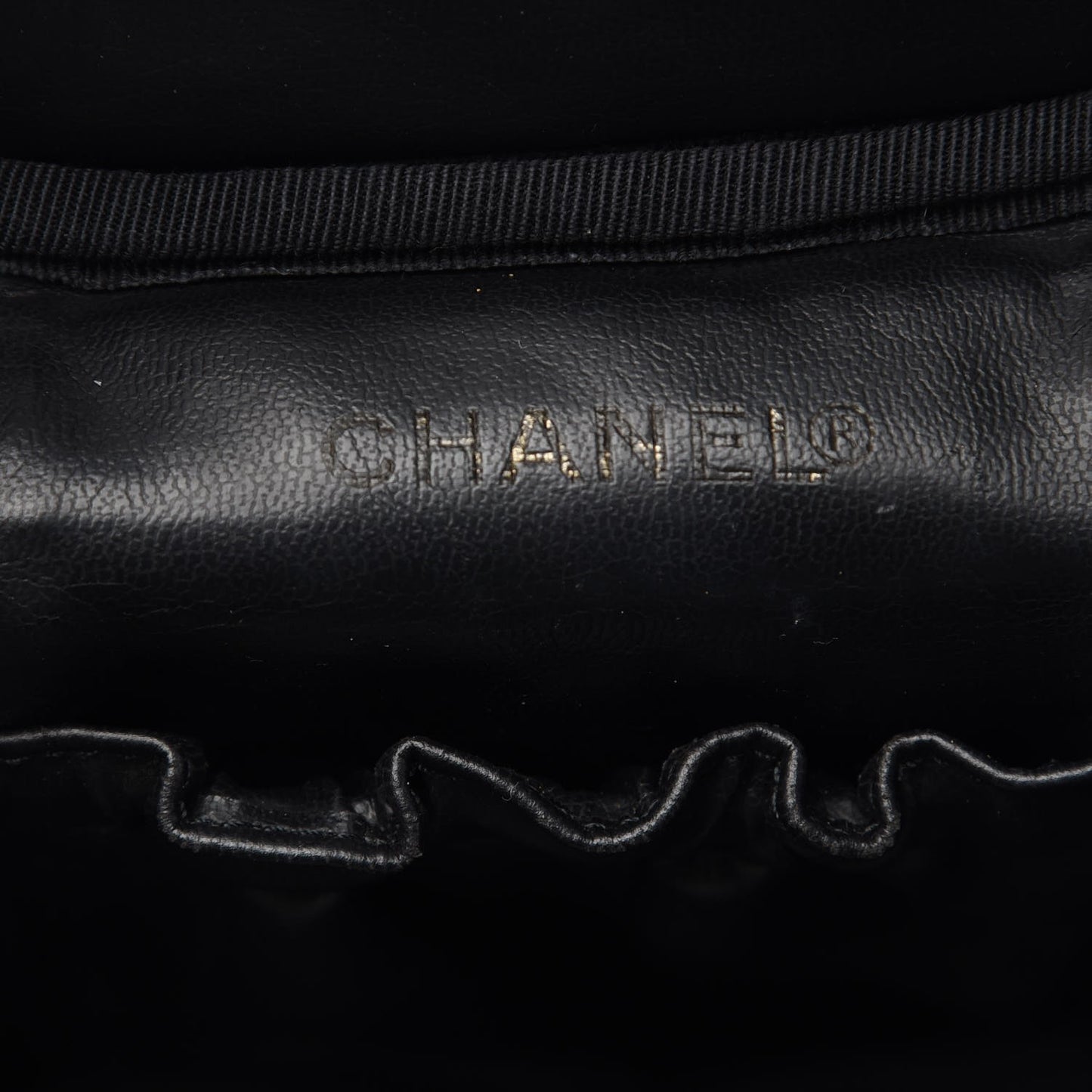 Caviar Cosmetic Vanity Bag Black