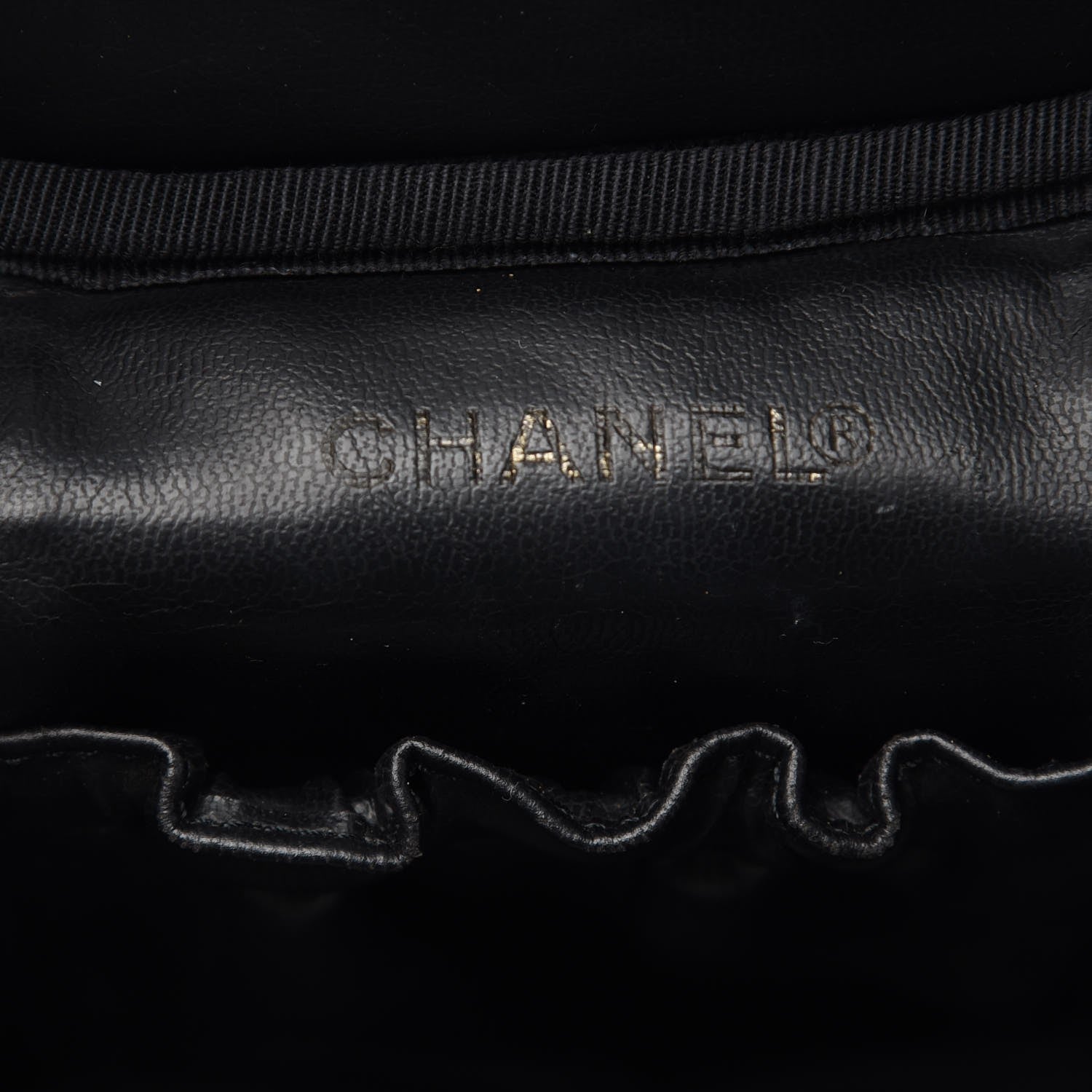 Chanel Caviar Cosmetic Vanity Bag Black 6 of 15