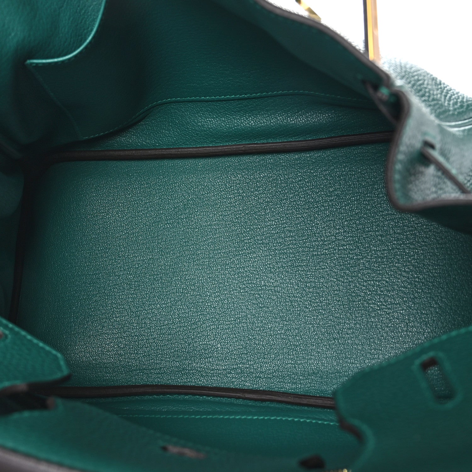 Hermes Taurillon Clemence Birkin 30 Malachite 5 of 12