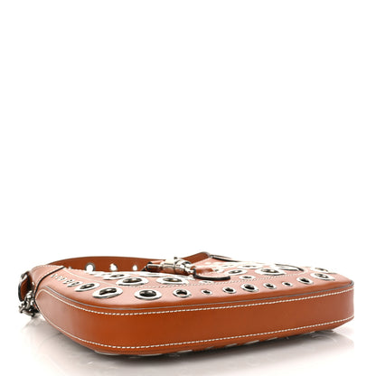 Gucci Calfskin Ha Ha Ha Jackie 1961 Eyelet Hobo 4 of 15