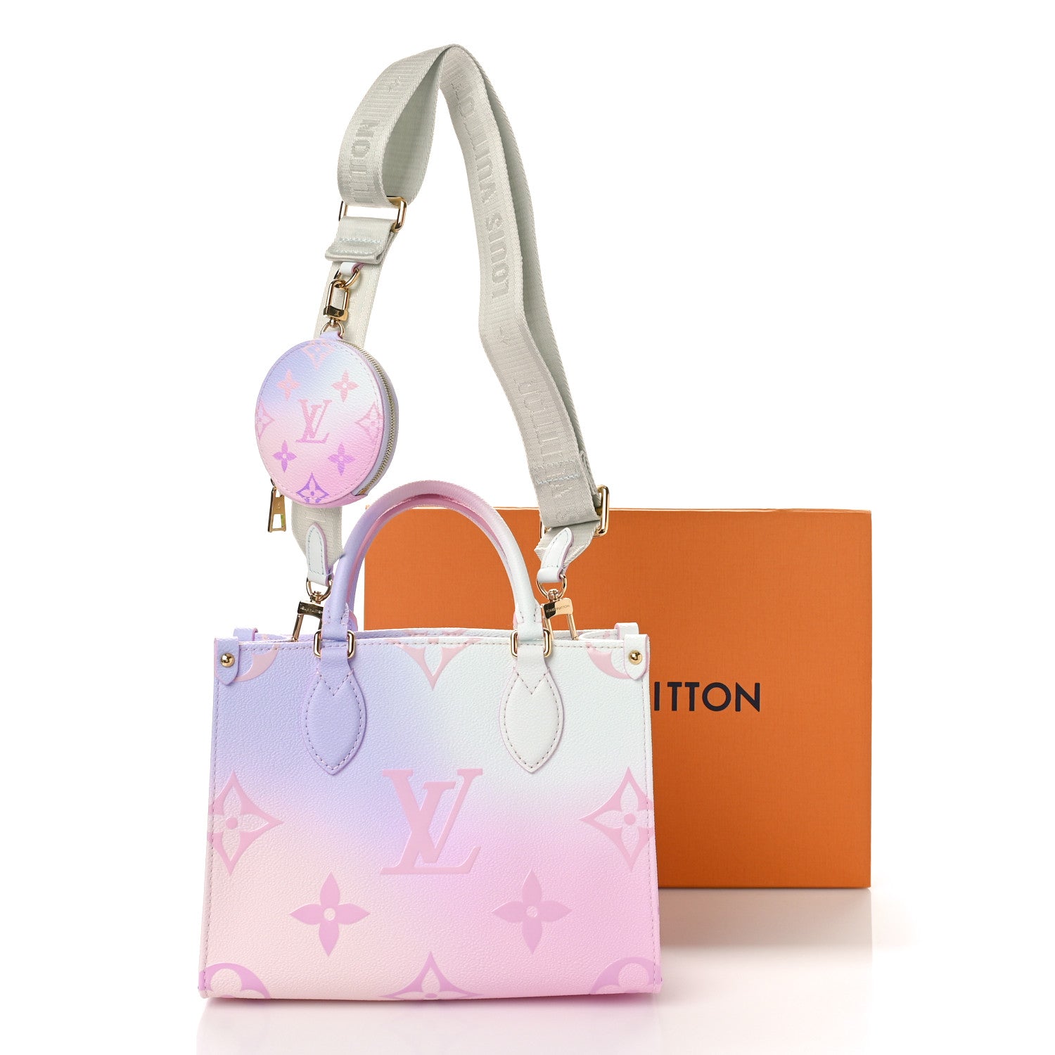 Louis Vuitton Monogram Giant Spring In The City Onthego PM Sunrise Pastel 9 of 9