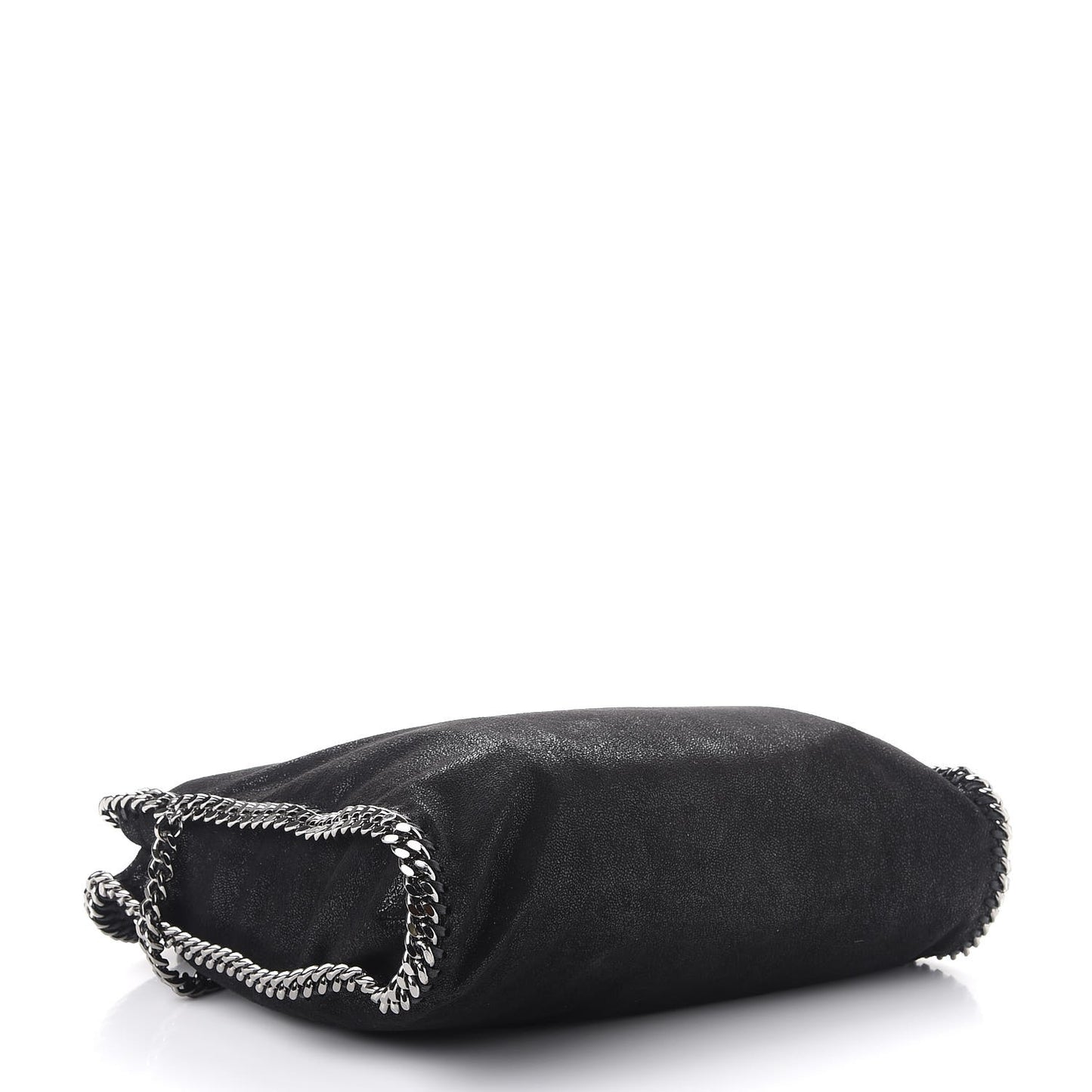 Shaggy Deer Falabella Fold Over Tote Black
