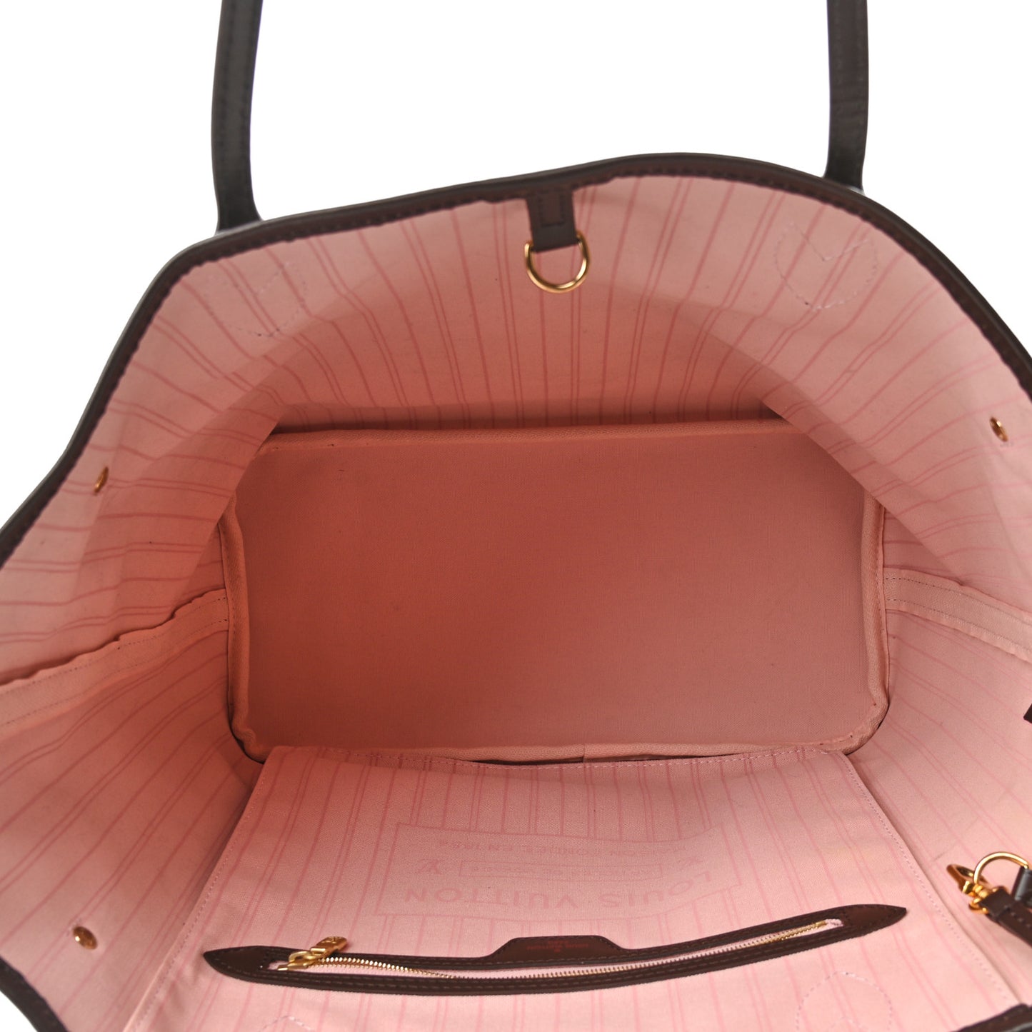 Damier Ebene Neo Neverfull MM Rose Ballerine