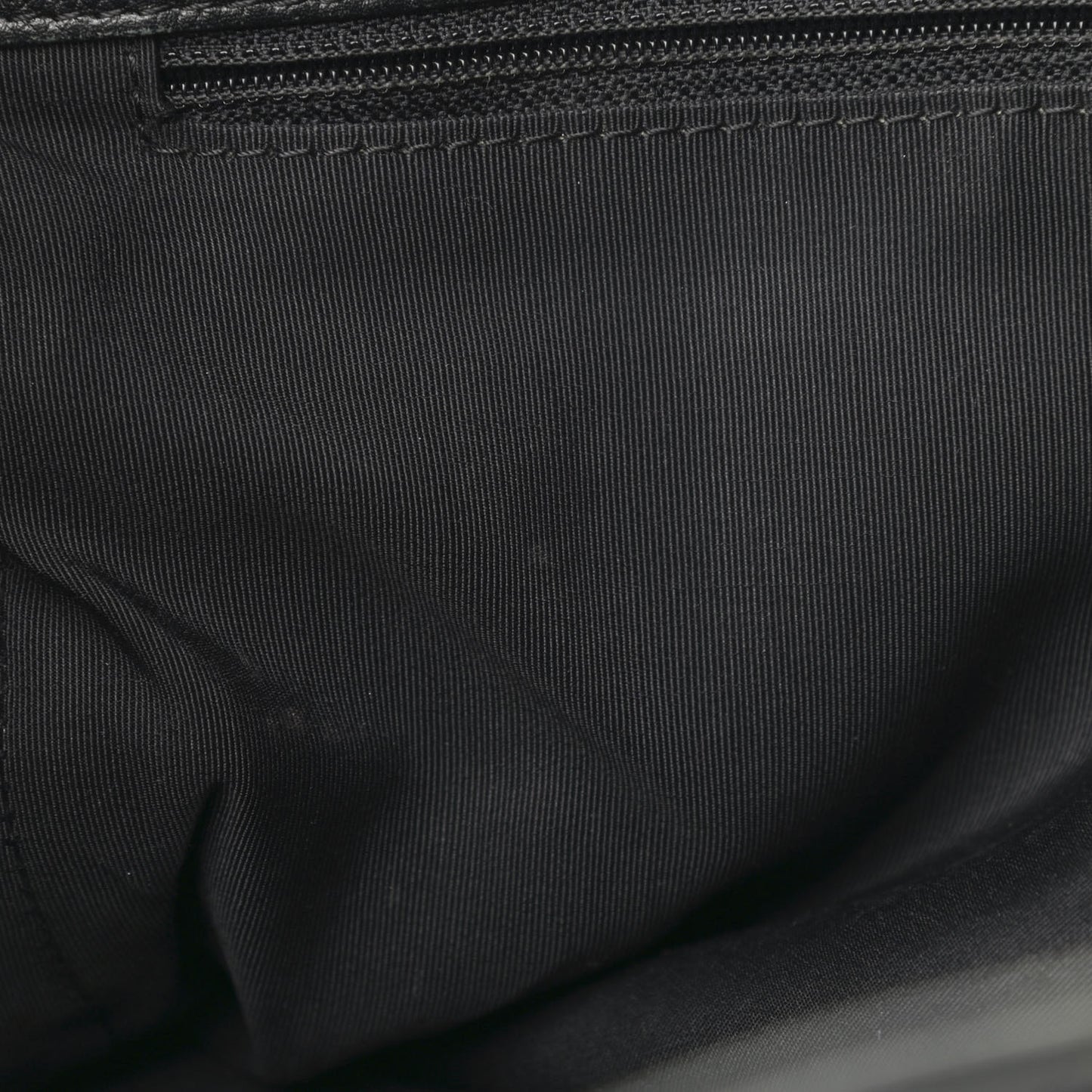 Calfskin Cerf Executive Shopper Tote Black