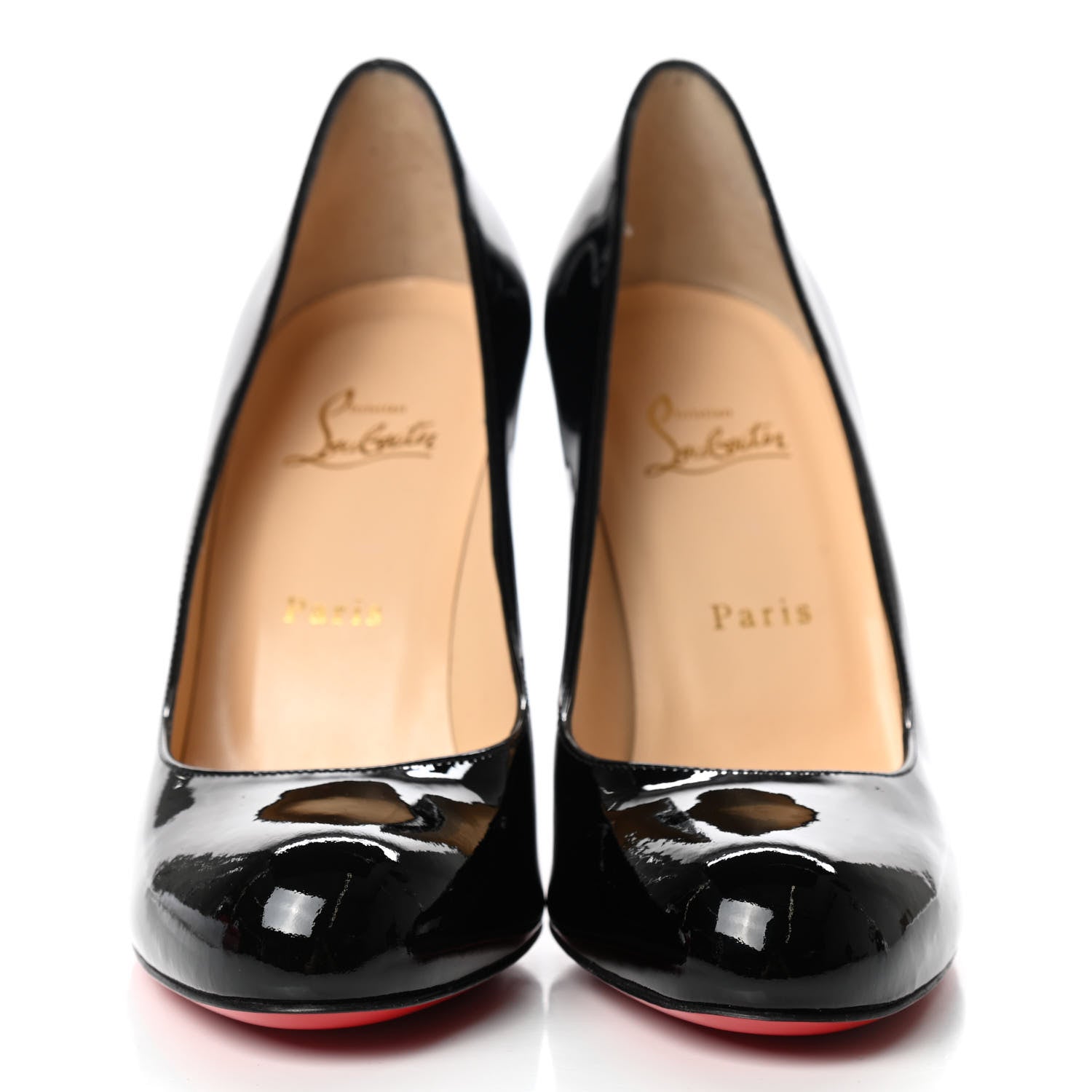 Christian Louboutin Patent Simple 100 Pumps 39.5 Black 2 of 10