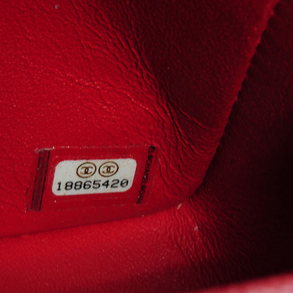 Chanel Caviar Quilted Mini Flap Red 9 of 9